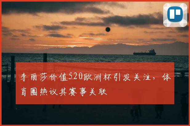 李丽莎价值520欧洲杯引发关注,体育圈热议其赛事关联